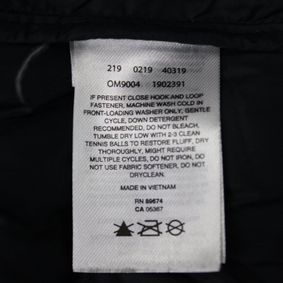 Mountain Hardwear Puffer Vest Mens XL Black Goose Down Quilted Full Zip Jacket - Picture 11 of 14